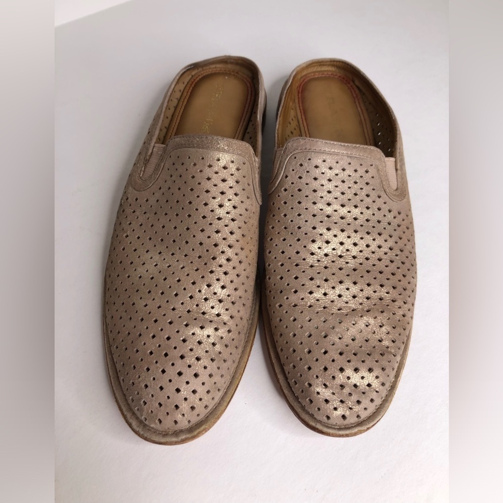 Trask Perforated Tan Loafers - Picture 11 of 11